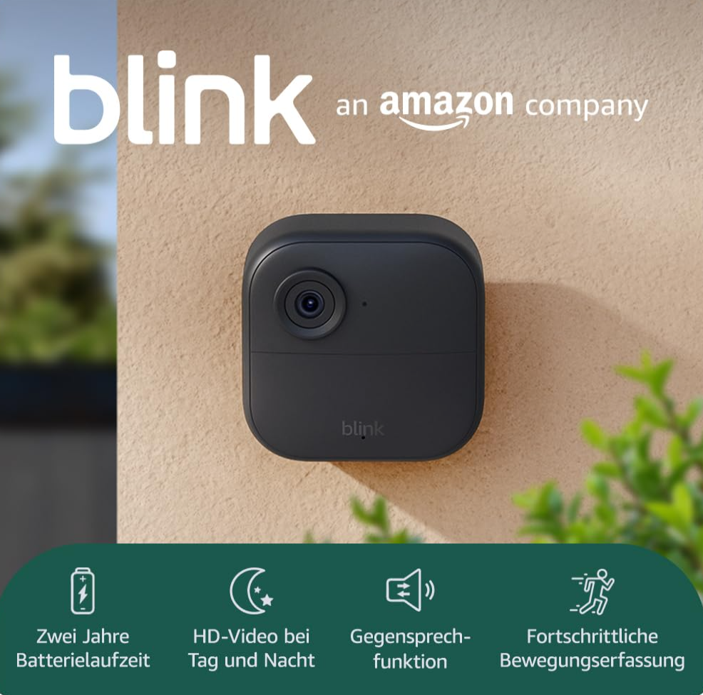 Blink Outdoor 4 Kamera (3-pack) incl. Sync module