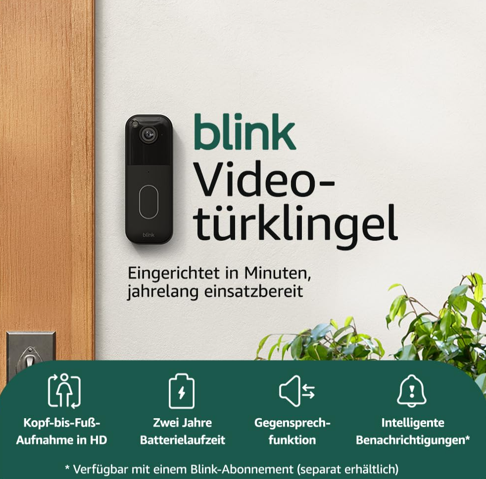 Blink Video Dorbell Gen.2 incl. Sync module Core