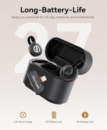 Hollyland Lark M2S Wireless Mikrofon System