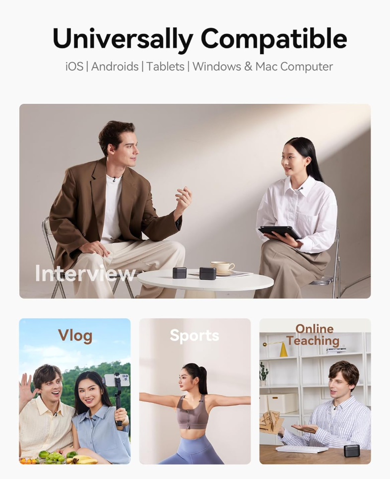 Hollyland Lark M2S Wireless Mikrofon System