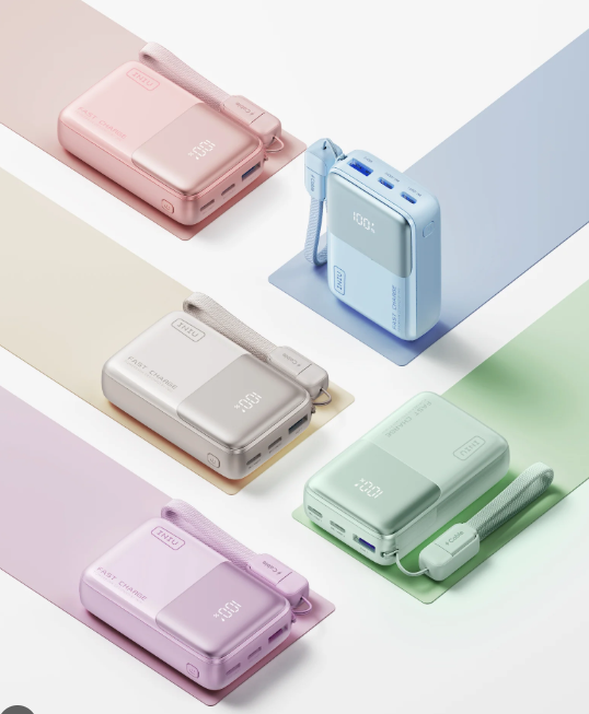 INIU Powerbank P50-10000 mAh (mint grøn)