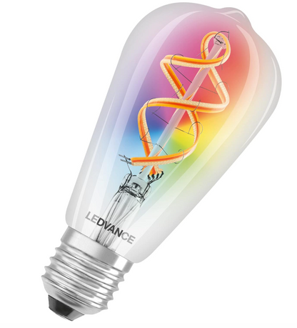 LEDVANCE Filament Pære Wifi (Standard + Edison E27) - 2 stk