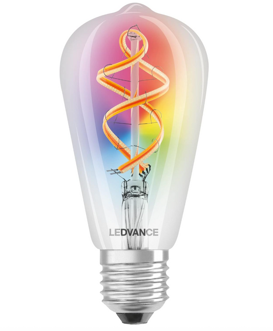 LEDVANCE Filament Pære Wifi (Standard + Edison E27) - 2 stk