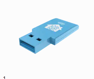 NABU Casa Sky Connect USB Stick Home Assistent incl. forlænger kabel