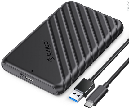 Orico 2.5" Hard Drive enclosure USB 3.0 (Hvid)  - ingen Harddisk medfølger