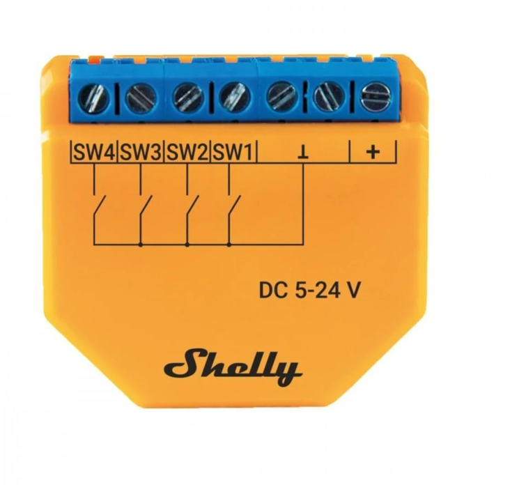 Shelly i4 DC / 5-24V