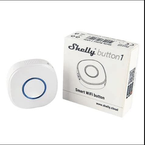 Shelly Smart Wifi Button - Re-chargeable (Hvid)