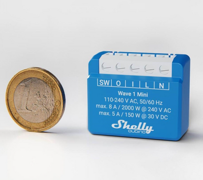 Shelly Wave 1 Mini / 8A Z-wave