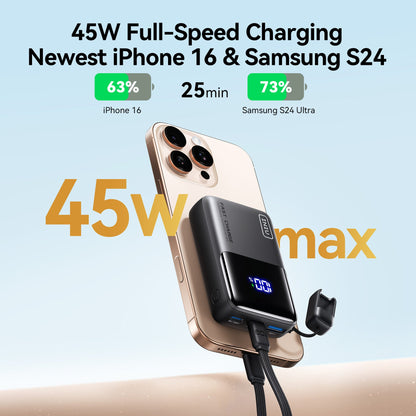 INIU Powerbank P50-10000 mAh (mint grøn)