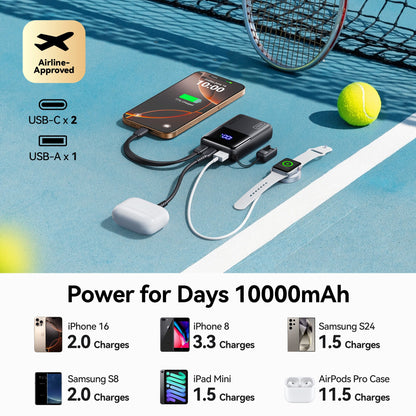 INIU Powerbank P50-10000 mAh (mint grøn)