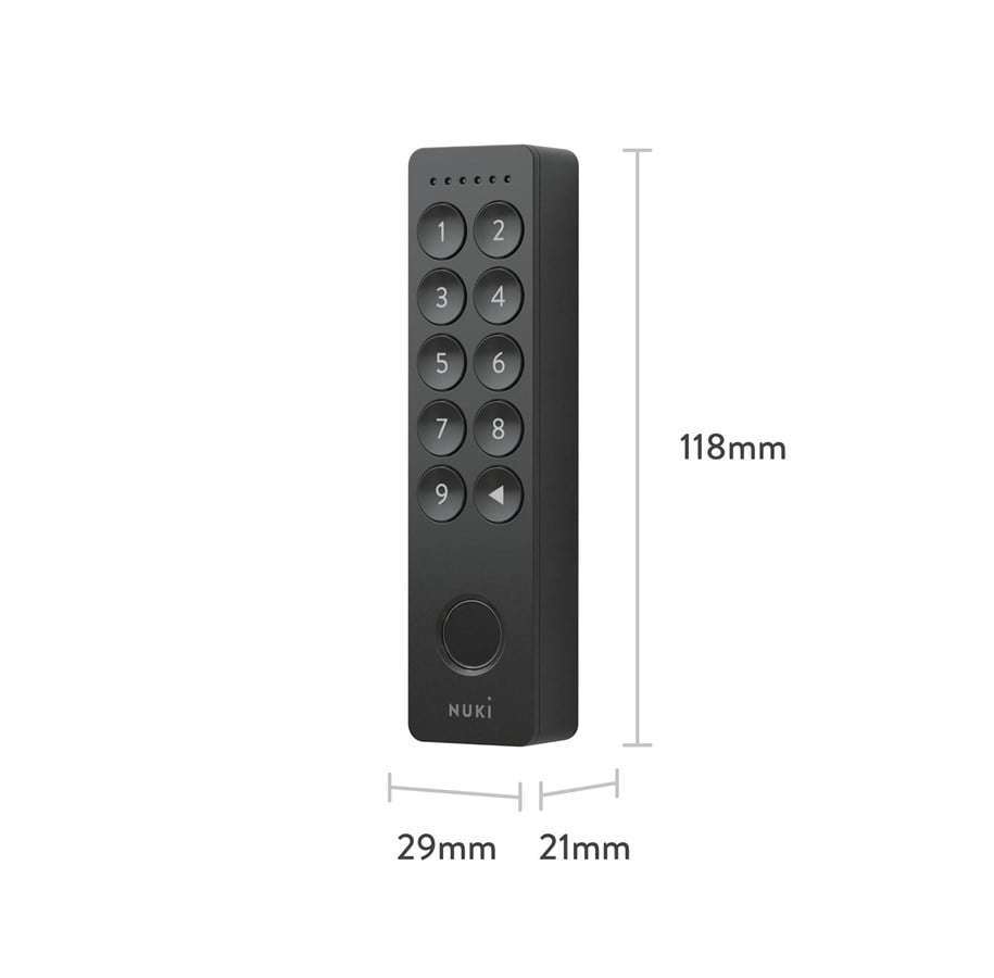 NUKi Smartlock Nordic Ultra med Keypad & Door Sensor