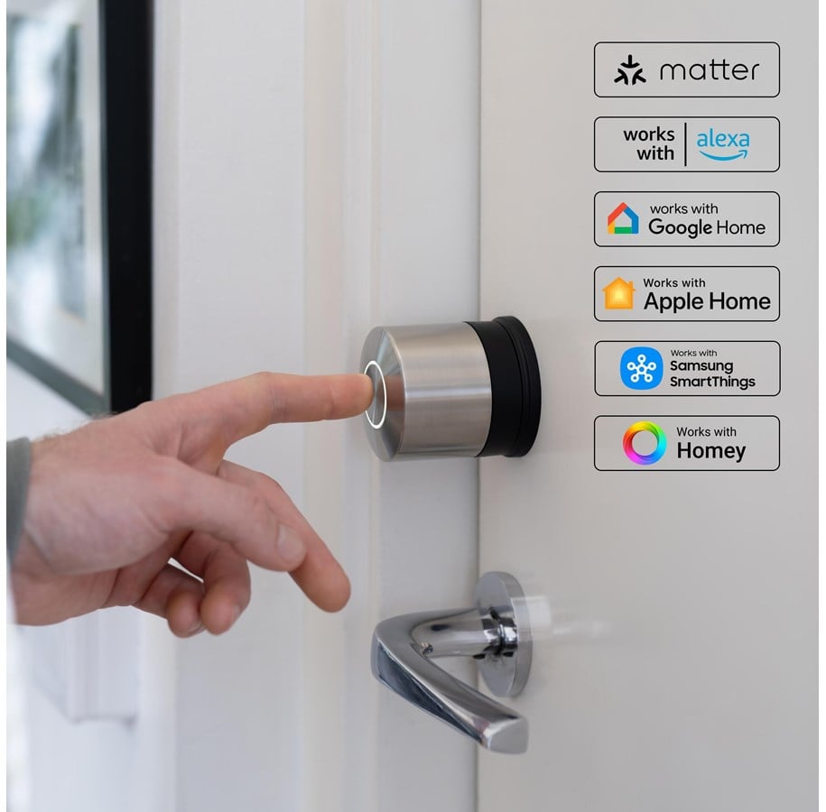 NUKi Smartlock Nordic Ultra med Keypad & Door Sensor