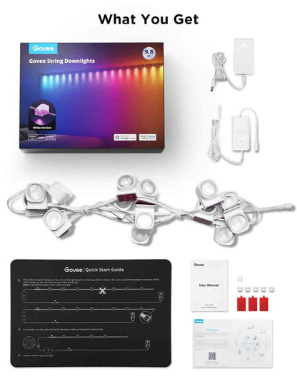 Govee String Downlights 3 m hvid (RGDK-00279)