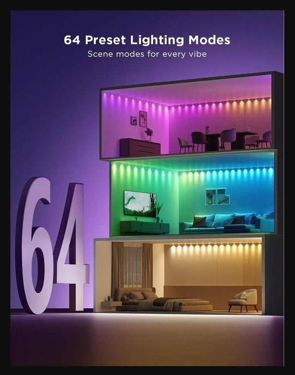 Govee String Downlights 3 m hvid (RGDK-00279)