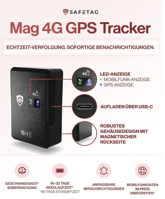 SafeTag MAG 4G GPS tracker (RGDK-00287)